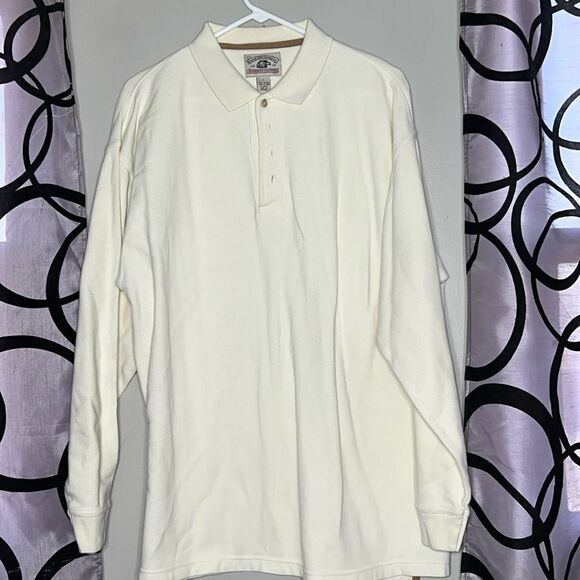Eagle Dry Goods long sleeve polo top size large - Picture 1 of 9